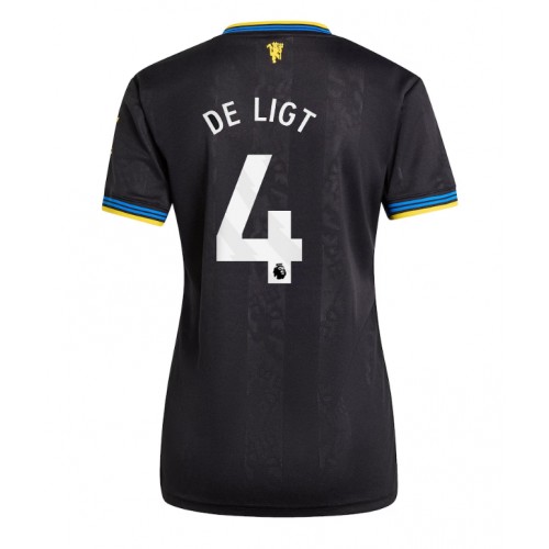 Manchester United Matthijs de Ligt #4 Replika Tredje Tröja Damer 2025-26 Kortärmad Manchester United Matthijs de Ligt #4 Replika Tredje Tröja Damer 2025-26 Kortärmad
